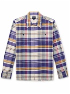 Noah - Checked Cotton-Flannel Overshirt - Multi