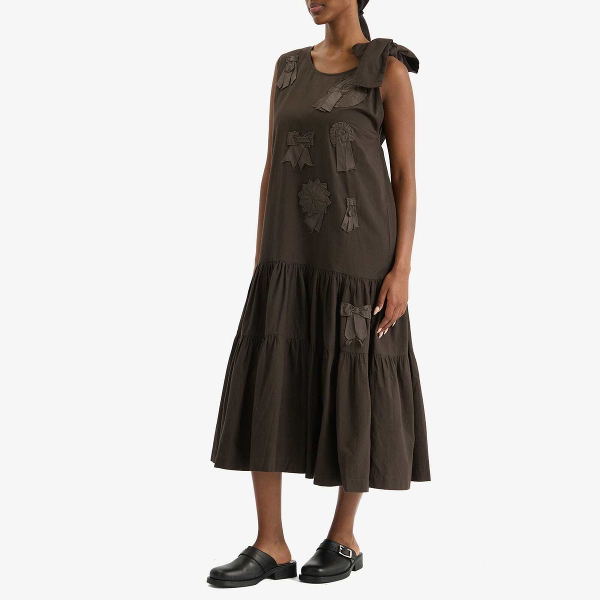 Story mfg. Women's Beebalm Dress in Espresso
