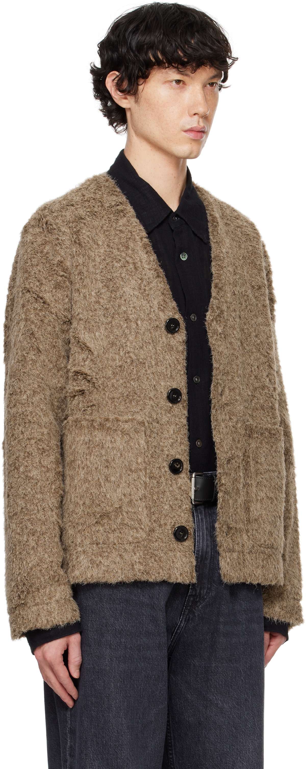 Séfr Khaki Arlo Cardigan Séfr