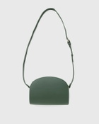 A.P.C. SAC DEMI-LUNE Green Mens Messenger & Crossbody Bag