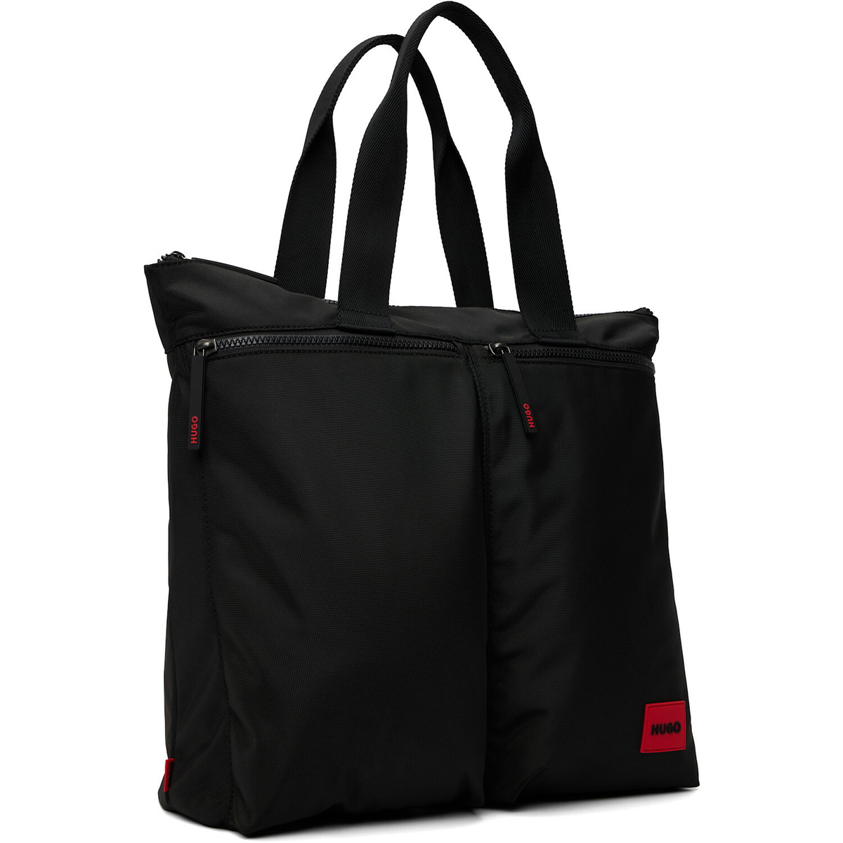 Hugo Black Canvas Tote