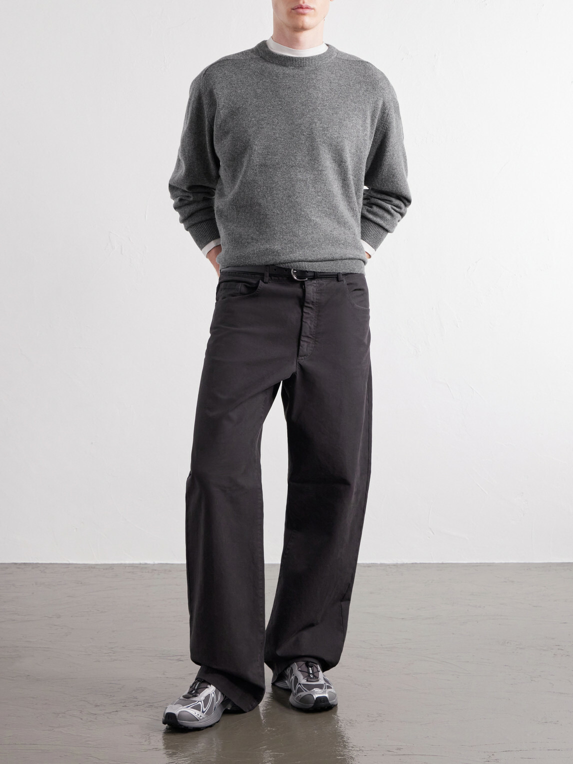 OrSlow - Wool Sweater - Gray