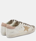 Golden Goose Super-Star glitter leather sneakers