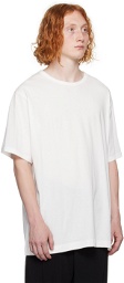 Yohji Yamamoto Off-White Crewneck T-Shirt