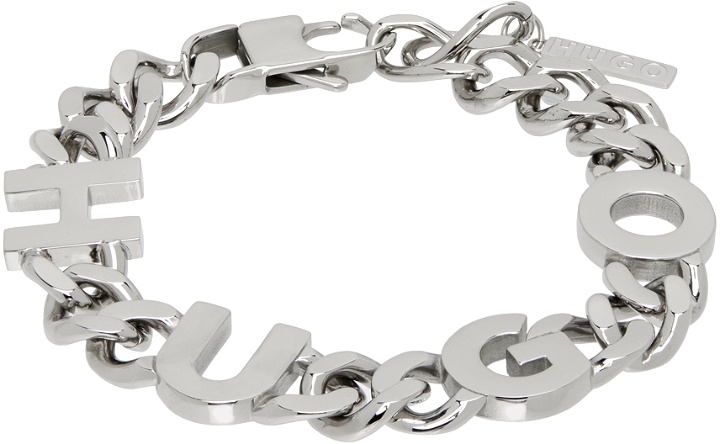 Photo: Hugo Silver Curb Chain Bracelet