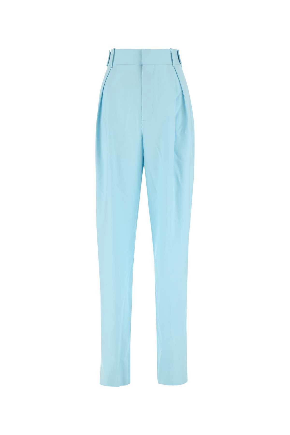 Bottega Veneta Peach Cotton Wide Leg Pant Bottega Veneta