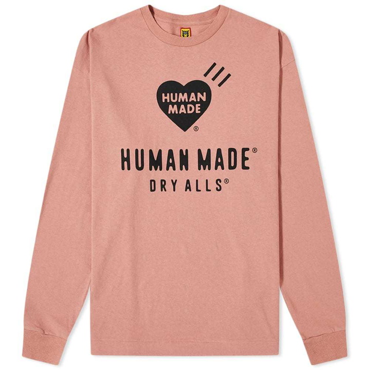 Photo: Human Made Long Sleeve Heart Logo Tee