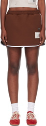 Maison MIHARA YASUHIRO Brown Jogger Shorts