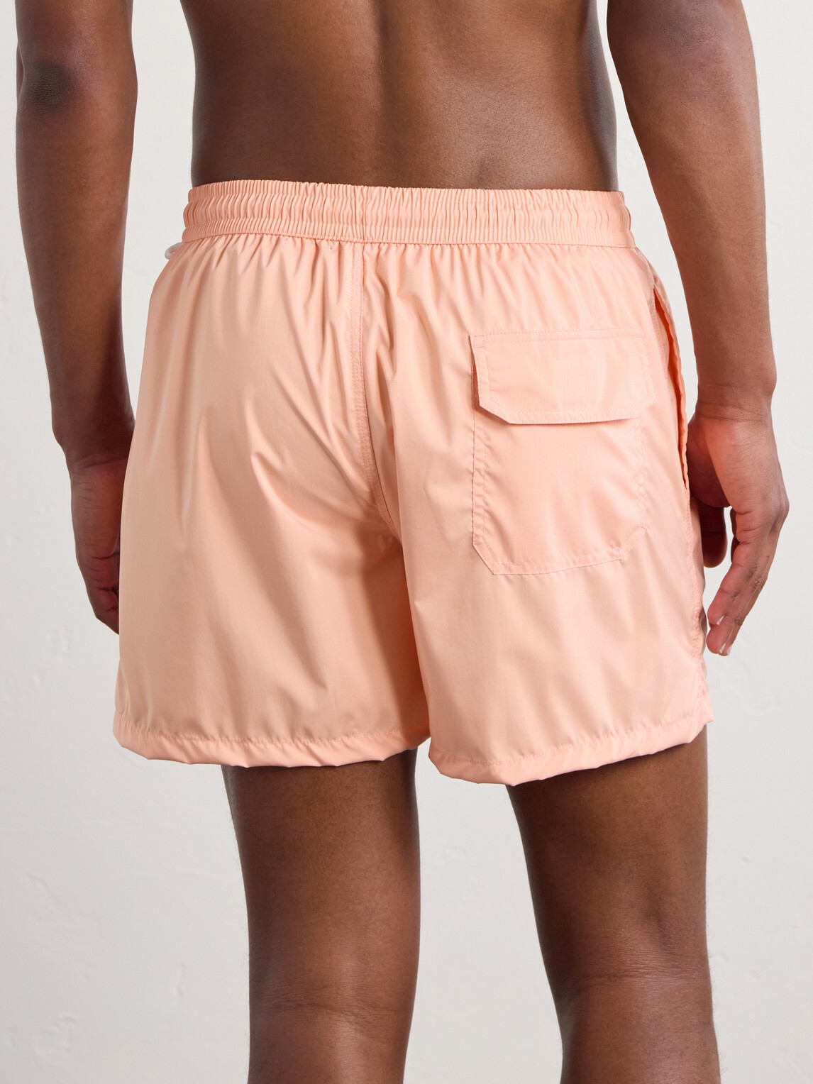 Thom Sweeney - Straight-Leg Mid-Length Swim Shorts - Pink