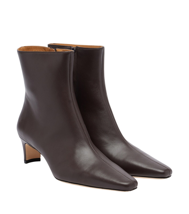 Photo: Staud Wally leather ankle boots