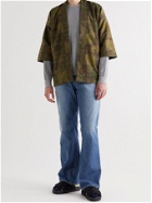 VISVIM - Sanjuro Camouflage-Print Wool-Blend Gabardine Jacket - Green