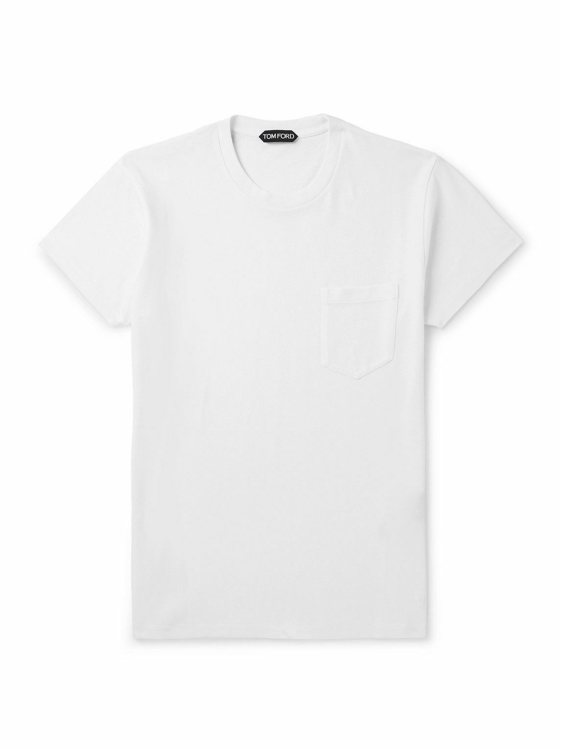 【TOMFORD】 white cotton t-shirt （関税送料込） P00511591.jpg