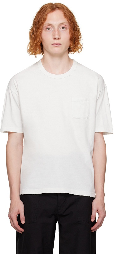 Photo: visvim Off-White Jumbo Crash T-Shirt