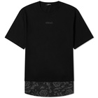 Versace Men's Baroque Panel T-Shirt in Black