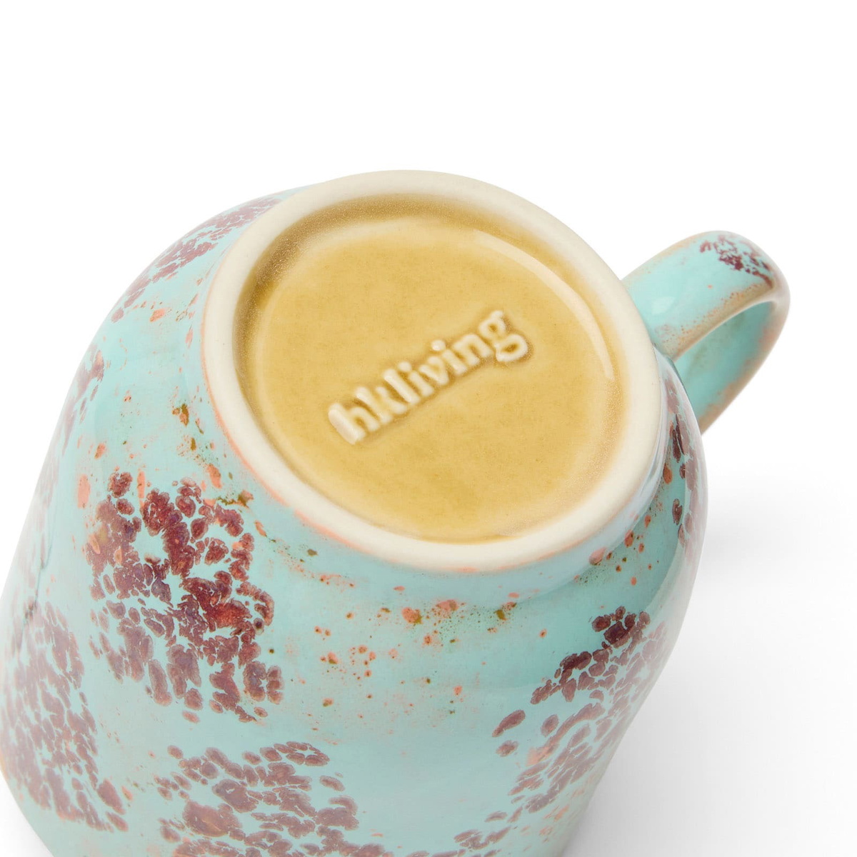 HKliving Café Mugs - Set of 4 in Abstract 