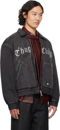 Thug Club Black Dickies Edition TC Eisenhower Denim Jacket