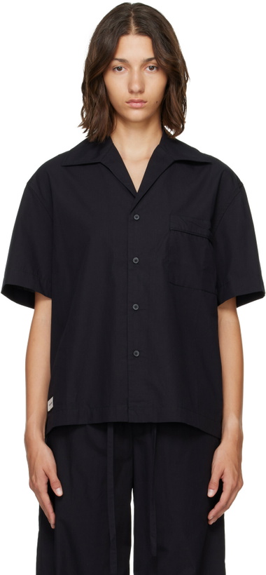 Photo: Entire Studios Black S/S Pyjama Shirt
