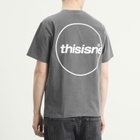 thisisneverthat Men's C-Logo T-Shirt in Charcoal