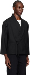 Kenzo Black Kenzo Paris Kimono Jacket