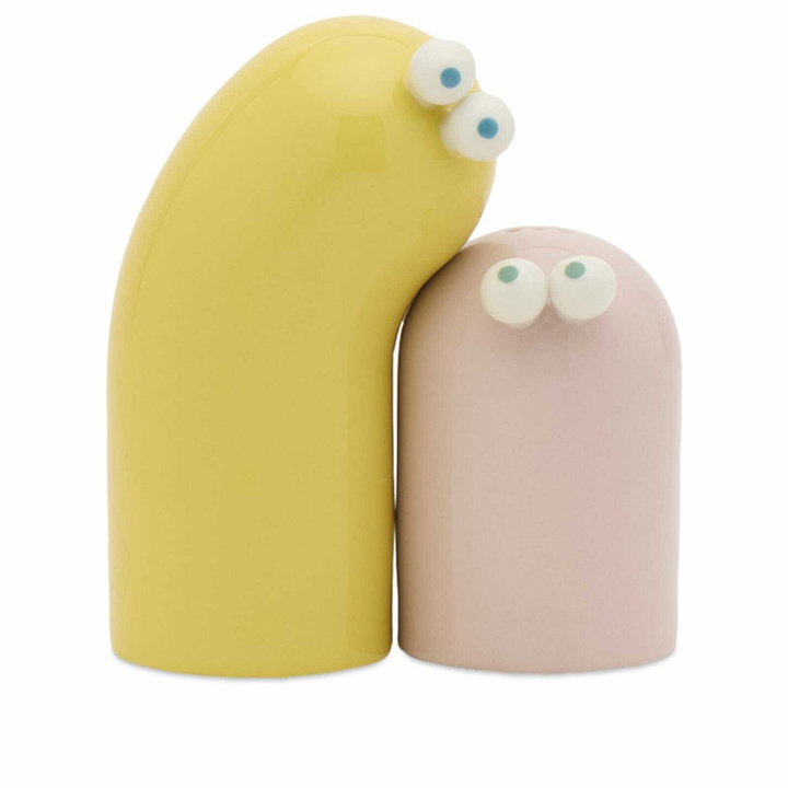 Photo: Home Studyo x Lucas Zanotto Salt & Pepper Shakers in Yellow/Pink 