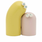 Home Studyo x Lucas Zanotto Salt & Pepper Shakers in Yellow/Pink 