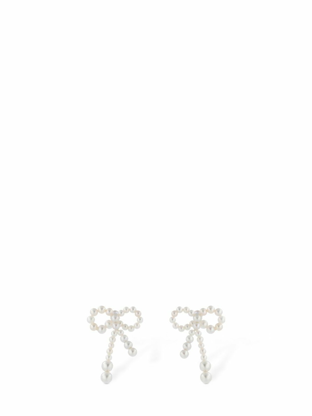 Photo: SOPHIE BILLE BRAHE - Rosette De Perles 14kt & Pearl Earrings