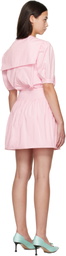 Ashley Williams Pink Yuki Minidress