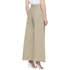 Stella McCartney Beige Wide-Leg Trousers