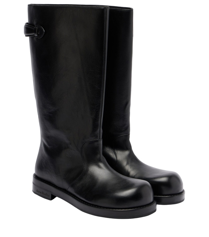 Photo: Acne Studios Mid-calf leather boots