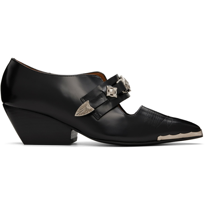 Photo: Toga Pulla Black AJ1532 Polido Heels