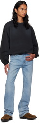 GUESS USA Black Classic Sweatshirt
