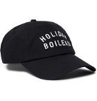 Holiday Boileau - Logo-Embroidered Cotton-Twill Baseball Cap - Blue