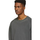 John Elliott Black Vintage Thermal Lined Sweatshirt