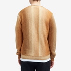Percival Men's Ombre Knitted Cardigan in Brown