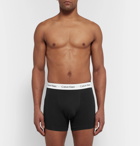 Calvin Klein Underwear - Three-Pack Stretch-Cotton Boxer Briefs - Men - Black