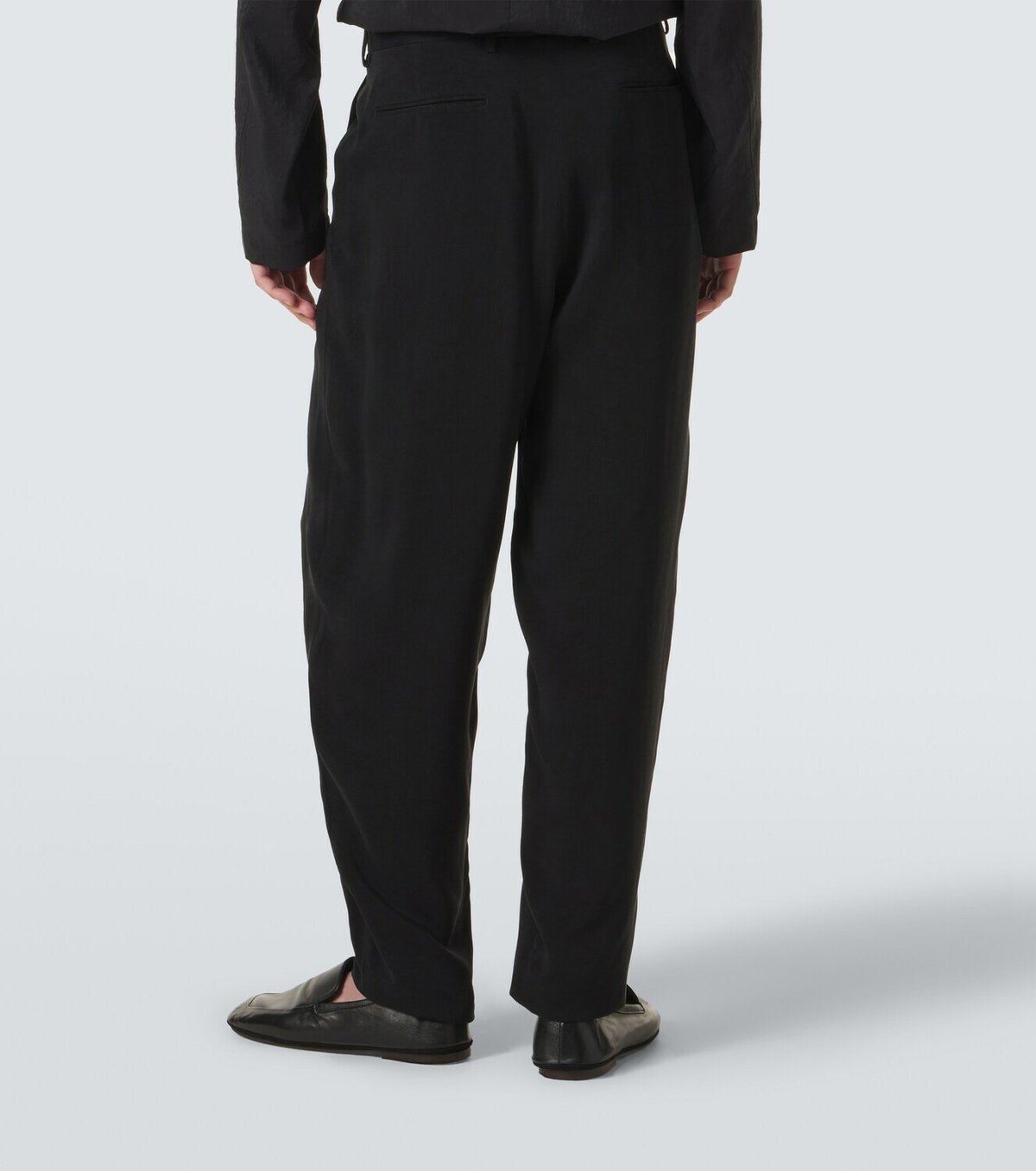 Giorgio Armani Pleated tapered pants