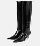 Blumarine Jeanne leather knee-high boots