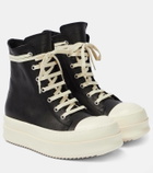 Rick Owens Bumper leather high-top sneakers