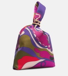 Pucci Orchidee silk twill tote bag