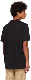 Kenzo Black Embroidered Graphic T-Shirt