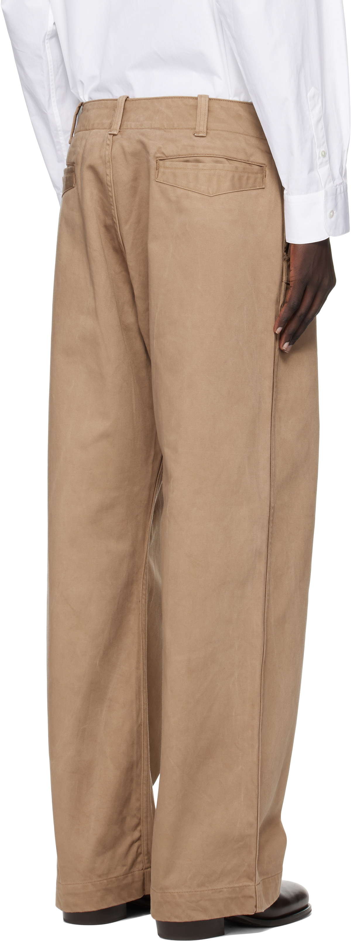 Taiga Takahashi Beige Lot. 202 Engineer Trousers