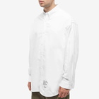 WTAPS Men's 05 Button Down Oxford Shirt in White