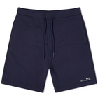 A.P.C. Men's Item Jersey Short in Dark Navy