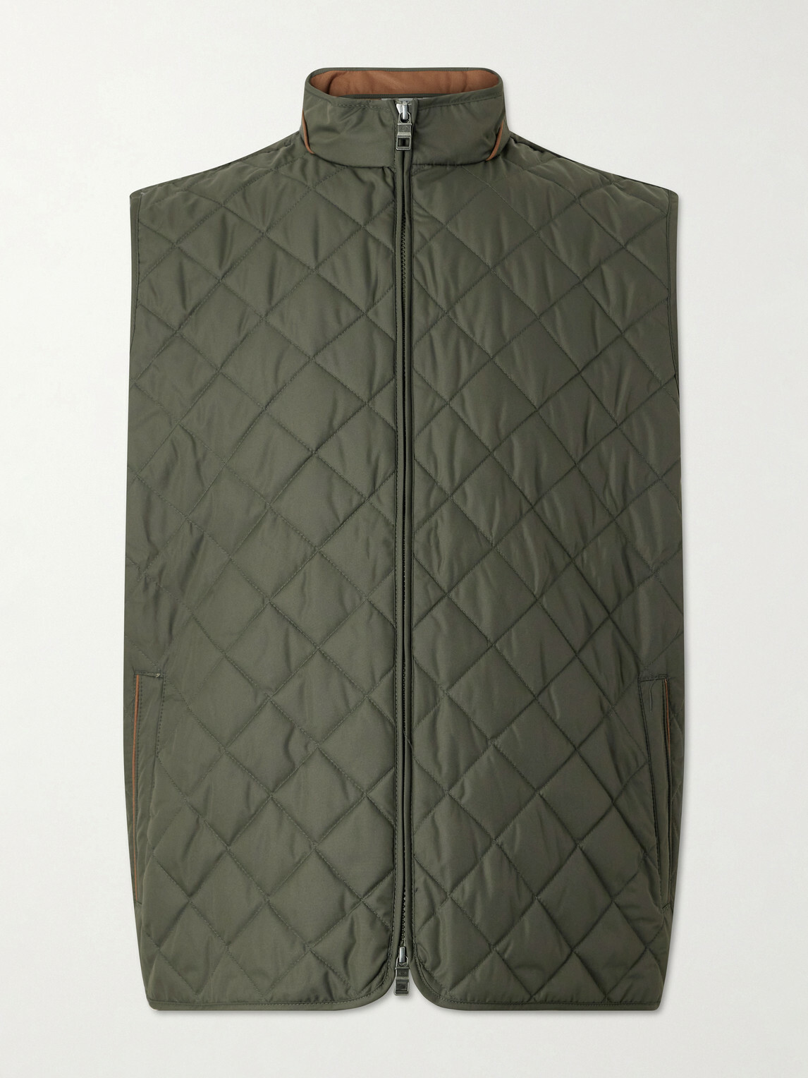 Peter Millar - Essex Quilted Shell Vest - Green