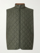 Peter Millar - Essex Quilted Shell Vest - Green