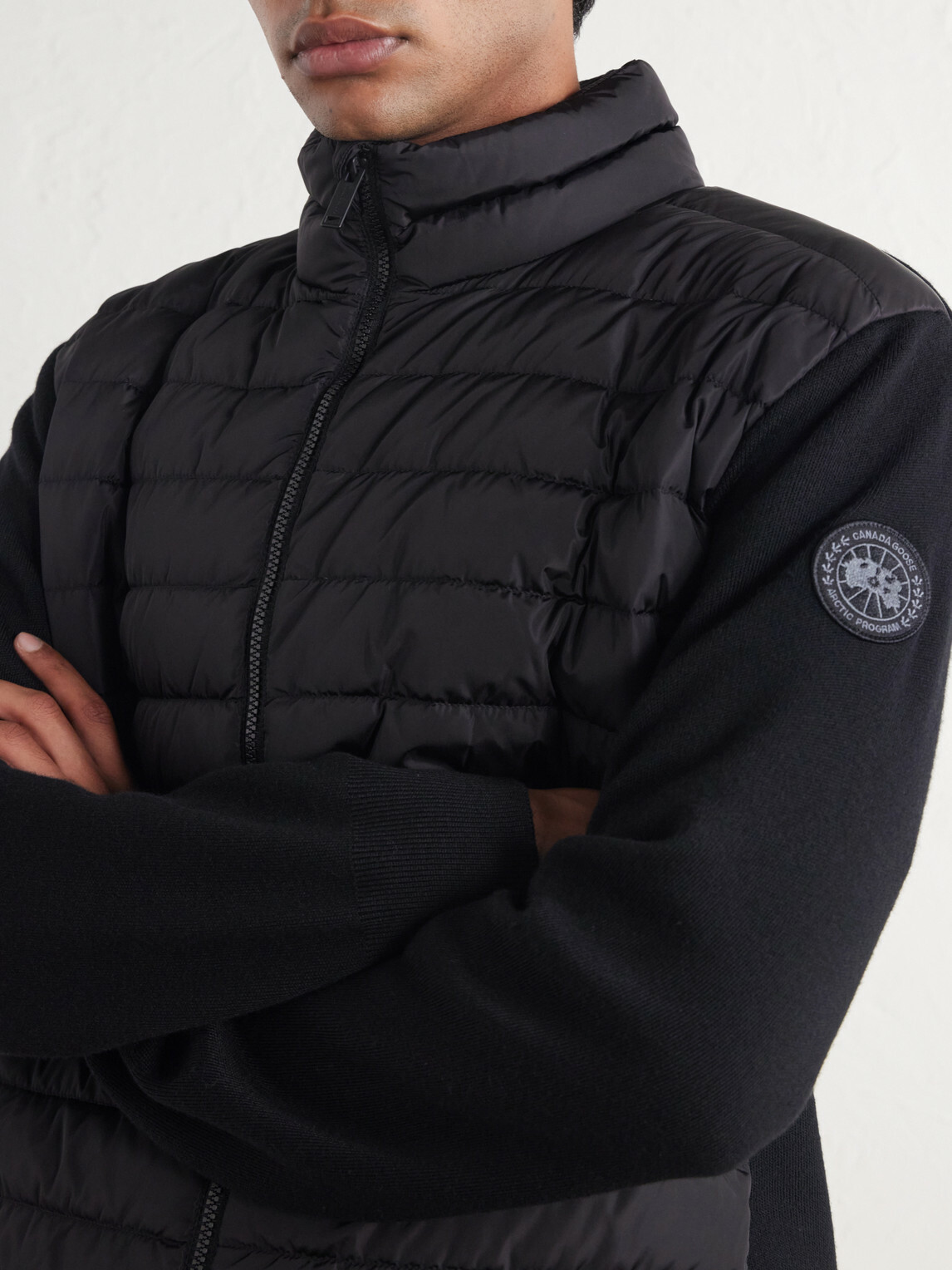 Canada Goose - HyBridge® Flavio Wool and Shell Down Jacket - Black