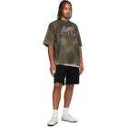 AAPE by A Bathing Ape Black 'AAPEUNVS' Moonface Logo Sweat Shorts