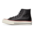 Converse Black Leather Chuck 70 Hi Sneakers