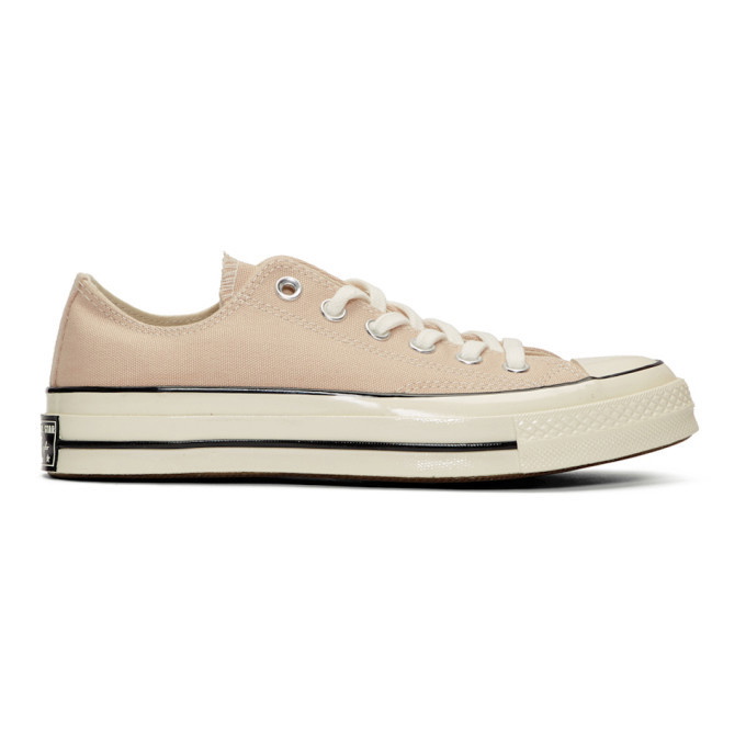 Photo: Converse Beige Chuck 70 Low Sneakers