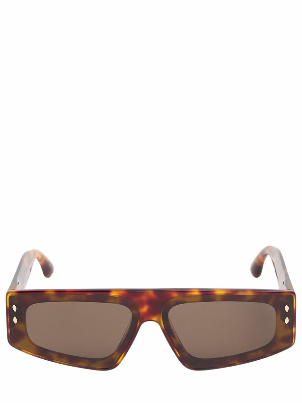 Photo: ISABEL MARANT Maxi Temple Squared Acetate Sunglasses